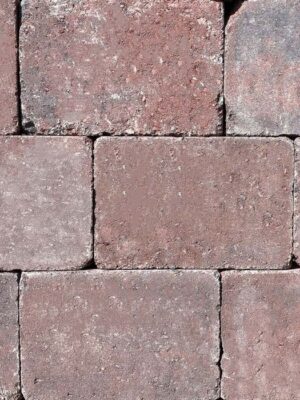 Pebblestones Plus 20x30x6cm Rood/Bruin