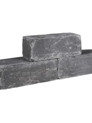 Palino block getrommeld 60x15x15cm Antraciet