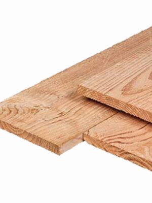 Gardenlux Douglas plank fijnbezaagd 2,2x20x400cm onbehandeld