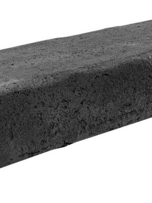 Retro Betonbiels 120x20x12cm Zwart