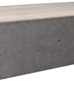 Traptrede massief 18x40x100cm Grijs