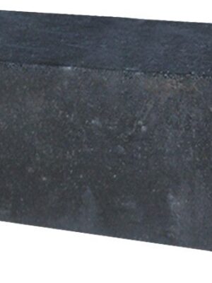 Palissade block 60x15x15cm Zwart