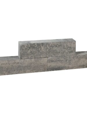 Forto Walling 60x10x10cm Grijs/Zwart