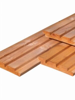 Gardenlux Red Class plank triple profiel 2,2x14x400cm
