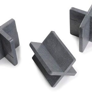 Voegkruis herbruikbaar Zwart 5mm 50x55mm (50st.)