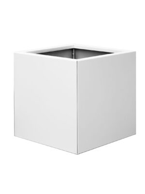 GL Bloembakken 60x60x60cm Wit