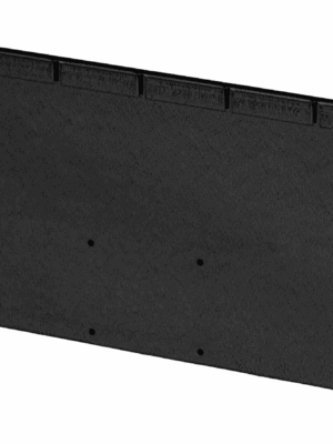 Zwarte kantopsluiting Flex 300x16,5x0,2cm