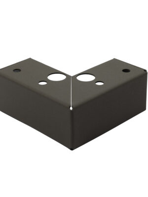 Potenset 5cm hoog Antraciet TBV GL Bloembakken (Incl bevestigingsmateriaal)