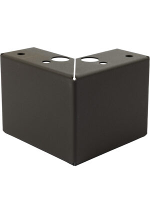 Potenset 9,5cm hoog Antraciet TBV GL Bloembakken (Incl bevestigingsmateriaal)