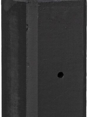 Betolux betonpaal antraciet gecoat glad met 10x10x280cm, tussenpaal