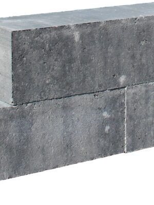 Classico Block 45x12,5x12,5cm Grijs/Zwart