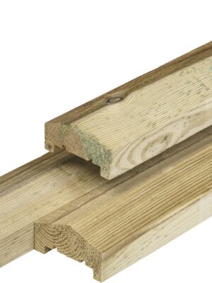 Gardenlux Grenen afdekkap met sponning 3,5x8,5x180cm