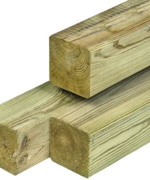 Gardenlux Grenen paal geschaafd 6,8x6,8x300cm