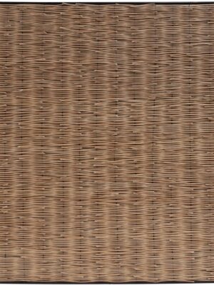 Gardenlux Privat wilgenteenscherm met ijzer frame 180x180cm