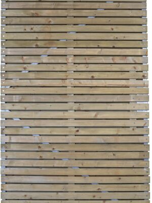 Gardenlux Vuren deur Spencer met verstelbaar stalen frame 180x100cm linksdraaiend