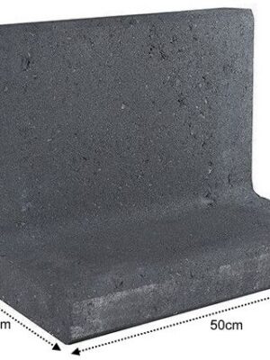 L-Element 50x30x40cm Zwart