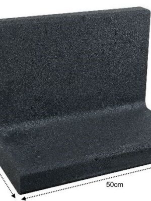 L-Element 50x40x60cm Zwart