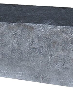 Palissade block 60x15x15cm Grijs/Zwart