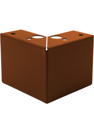 Potenset 9,5cm hoog Corten TBV GL Bloembakken (Incl bevestigingsmateriaal)