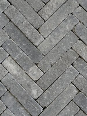 Retrostones Plus 5x20x6cm Grijs/Zwart