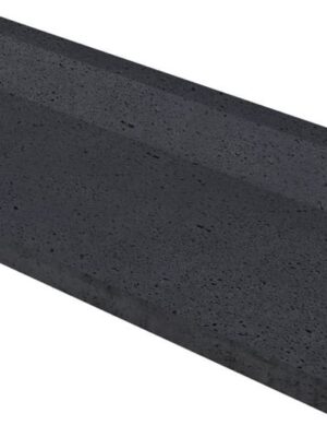 Schellevis Oud Hollandse traptrede L-element 100x40x15cm Carbon