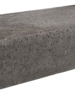 Schellevis Oud Hollandse traptrede massief 100x37x15cm Antraciet