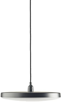 Disc Pendant Black 12v