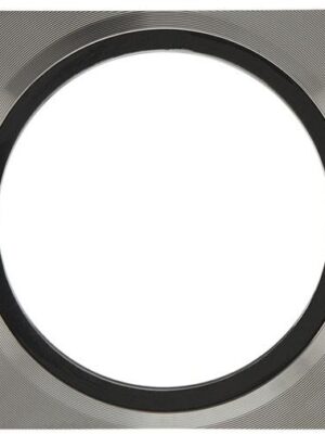 Plate 75 rvs 75x75mm