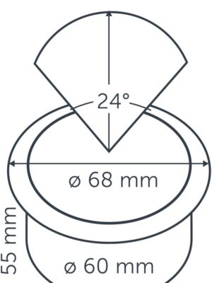 Smart flux tone 12v ø60mm